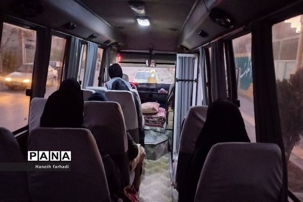 اردوی زیارتی خواهران هیات  قمربنی هاشم به مشهدمقدس