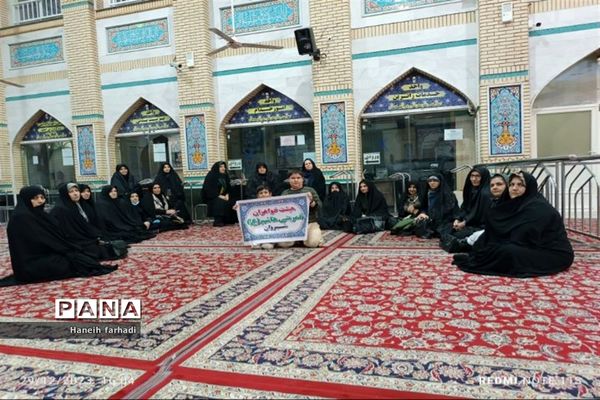 اردوی زیارتی خواهران هیات  قمربنی هاشم به مشهدمقدس