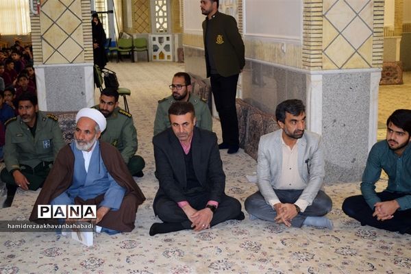 اجتماع دانش‌آموزی فرزندان حاج قاسم سلیمانی در بهاباد