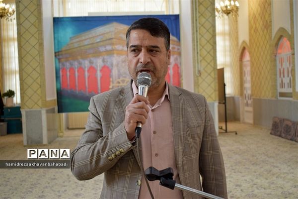 اجتماع دانش‌آموزی فرزندان حاج قاسم سلیمانی در بهاباد