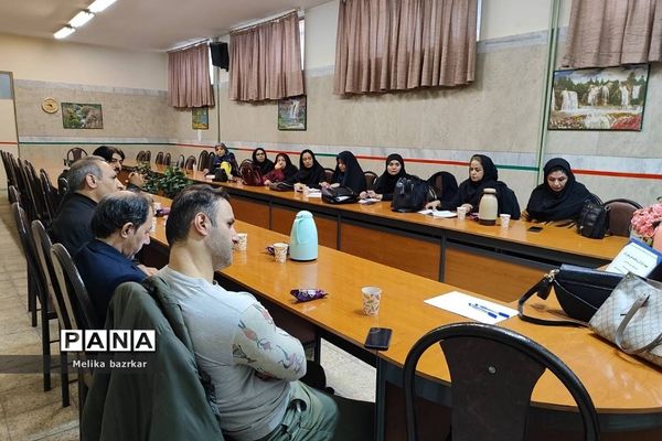 برگزاری جلسه مشاوران در دبستان موجانی ناحیه دو شهرری