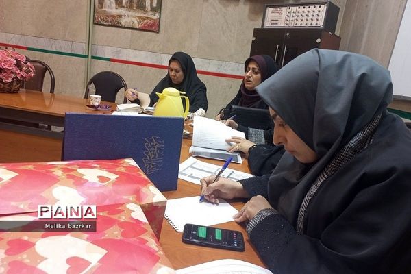 برگزاری جلسه مشاوران در دبستان موجانی ناحیه دو شهرری
