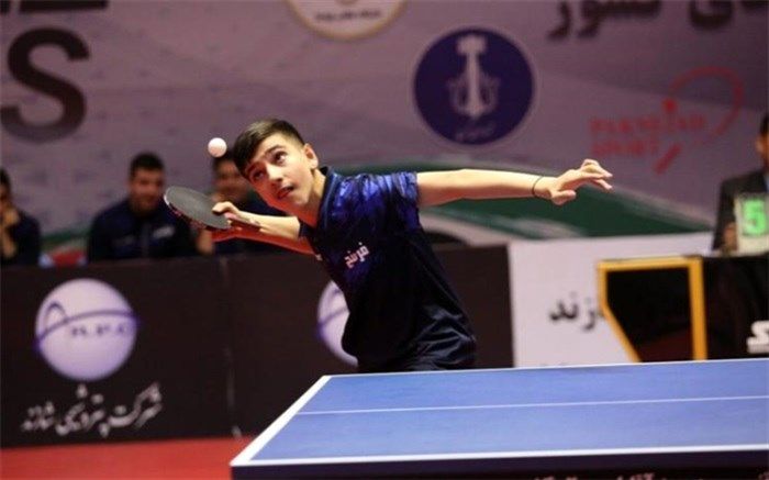 نونهال نابغه پینگ پنگ ایران بر بام دنیا