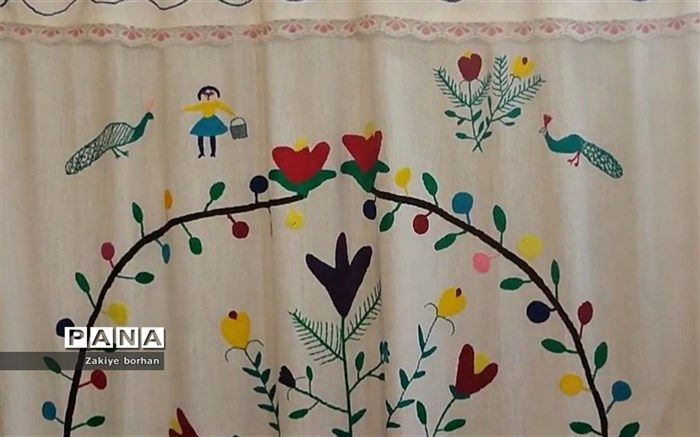 بخارادوزی دوخت سنتی خراسان شمالی/ فیلم