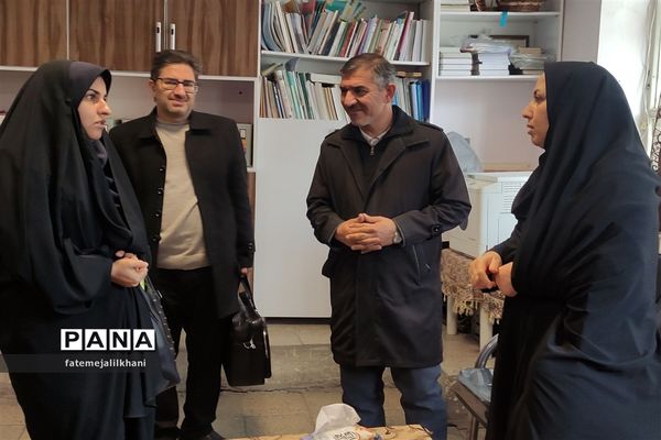 بازدید از فعالیت‌های فراگیر پرورشی در مدارس شهرستان فیروزکوه