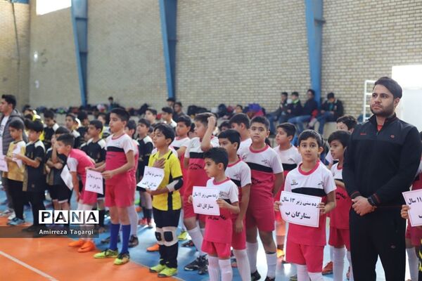 مراسم افتتاحیه مسابقات لیگ فوتسال شهرستان مه ولات