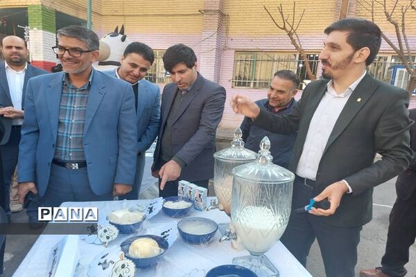 مراسم افتتاحیه توزیع رایگان شیر در مدارس شهرستان ‌های‌استان تهران