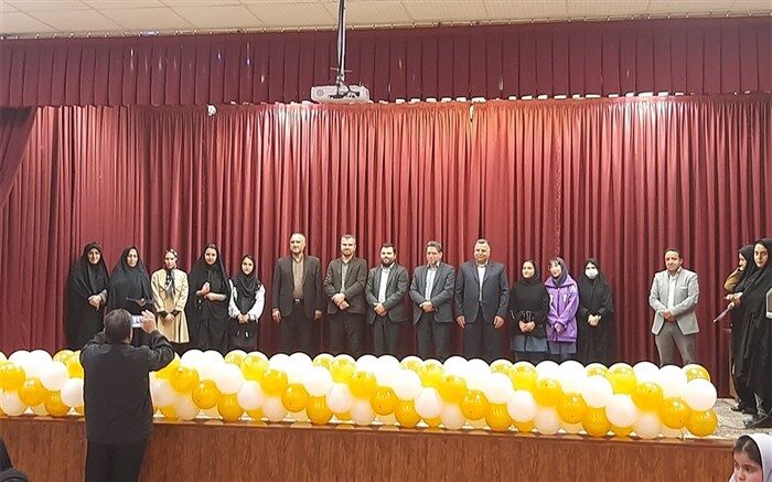 تجلیل از برگزیدگان دوازدهمین جشنواره نوجوان سالم در نیشابور/فیلم