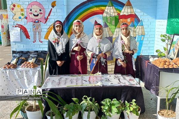 چهارمین سالروز شهادت سردار دلها، در دبستان حاج قاسم سلیمانی زرقان