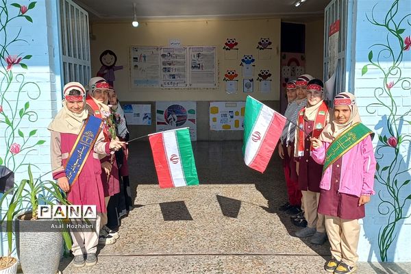 چهارمین سالروز شهادت سردار دلها، در دبستان حاج قاسم سلیمانی زرقان