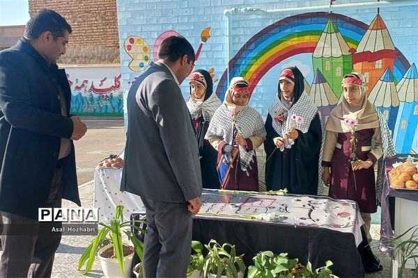 چهارمین سالروز شهادت سردار دلها، در دبستان حاج قاسم سلیمانی زرقان
