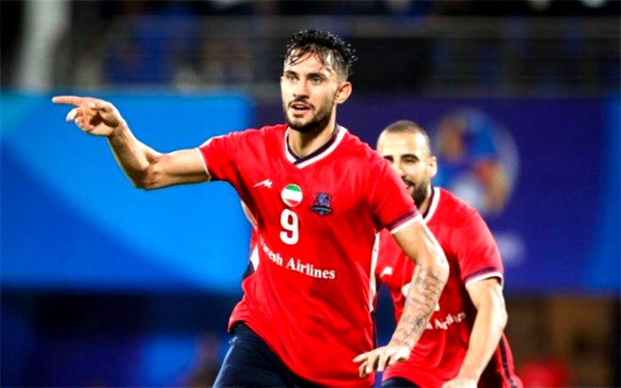 مهاجم نساجی در تور پرسپولیس