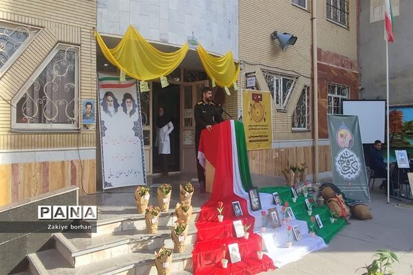 برگزاری آیین نواختن زنگ مقاومت و ایثار در شهرستان بجنورد