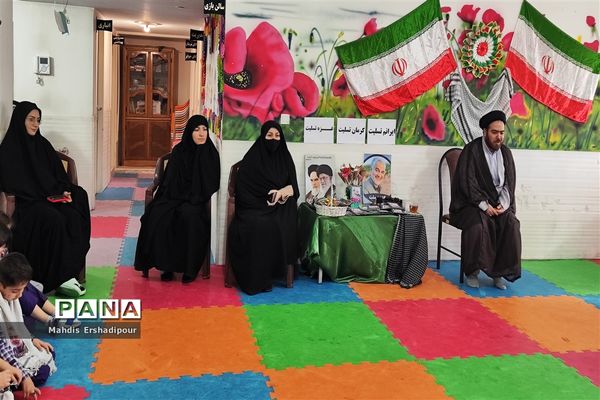 مراسم سالگرد شهید حاج قاسم سلیمانی در مهدقرآنی شهرک شهید درخشان