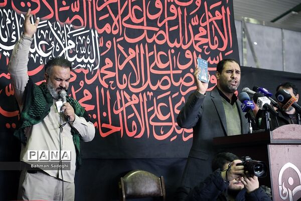 تشییع پیکر شهیده فائزه رحیمی در پردیس نسیبه دانشگاه فرهنگیان