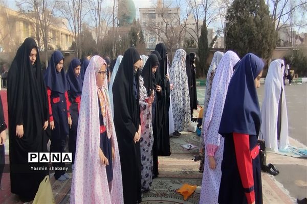 اجرای طرح مدرسه، پایگاه مسجد محله در مدرسه پنجم مهر مشهد