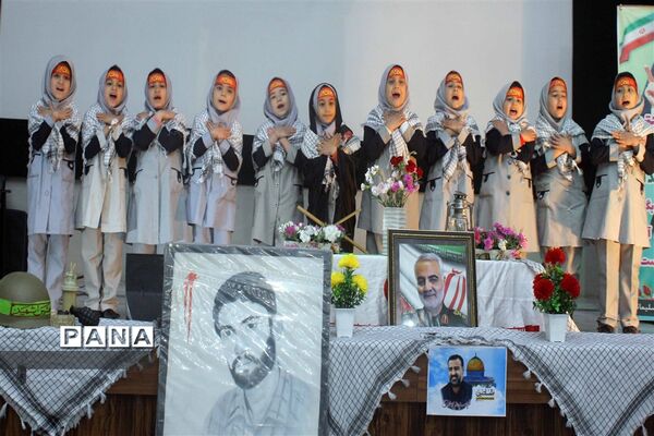 مراسم چهارمین سالگرد شهادت شهید سلیمانی در کانون شهید رجایی دلیجان