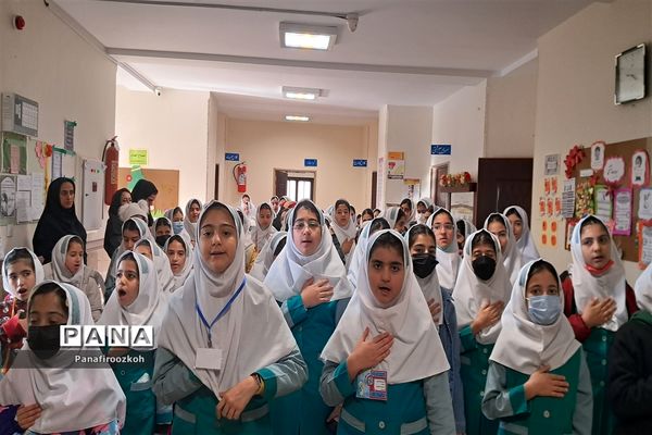 مراسم بزرگداشت چهارمین سالگرد شهادت سردارحاج قاسم سلیمانی در مدارس فیروزکوه