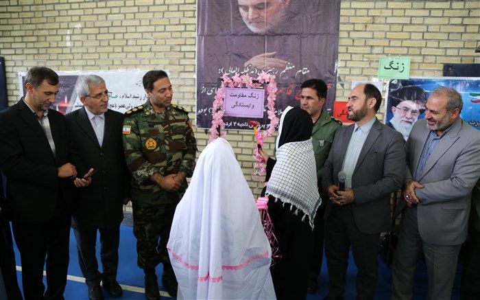 نواختن زنگ مقاومت در مدارس اردبیل