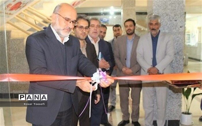 افتتاح نمایشگاه پوستر غزه در بیرجند