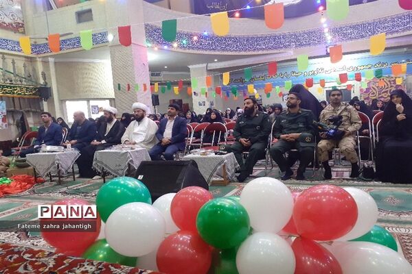 تقدیر و یادبود از خانواده های شهید در مسجد سرچشمه شهرستان پیشوا