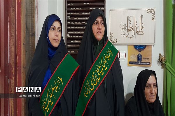 مراسم میلاد حضرت فاطمه (س) و سالگرد شهادت حاج قاسم سلیمانی در شهرستان نور