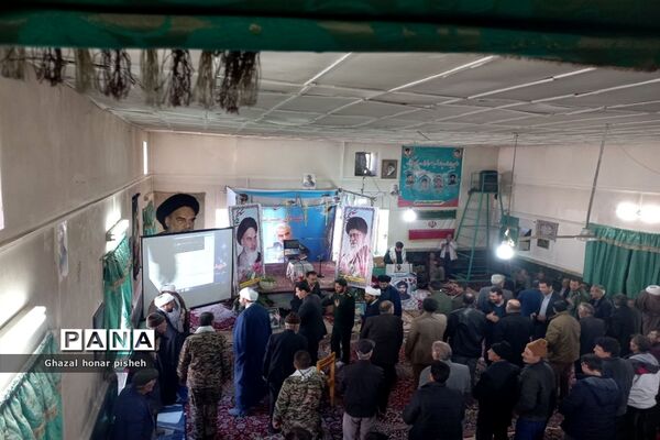گرامیداشت سالروز شهادت سردار سلیمانی در روستای گزکوه