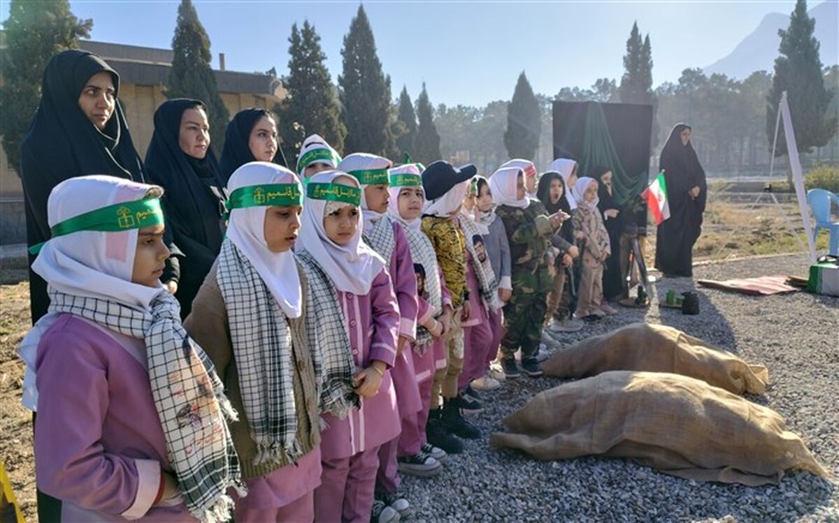 زنگ ایثار و مقاومت در اردوگاه شهید‌بهشتی اصفهان به صدا در آمد