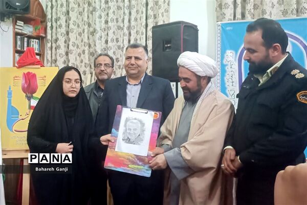 افتتاحیه طرح لاله‌های روشن  در  نیشابور