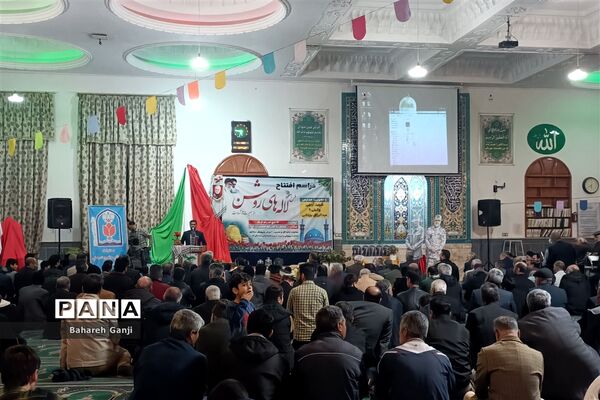 افتتاحیه طرح لاله‌های روشن  در  نیشابور