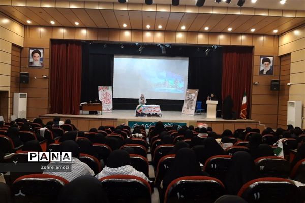 همایش بزرگ دختران حاج قاسم در خلیل‌آباد