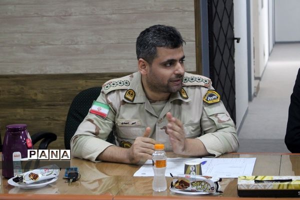 نشست مشترک معاون پرورشی و فرهنگی اداره کل آموزش و پرورش استان بوشهر با تیم بازرسی ستاد مبارزه با مواد مخدر کشور