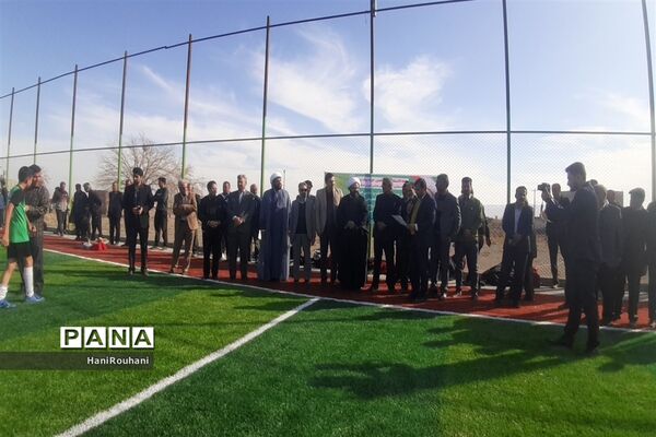 افتتاحیه ی چمن مصنوعی روستای ارغا ی خلیل اباد