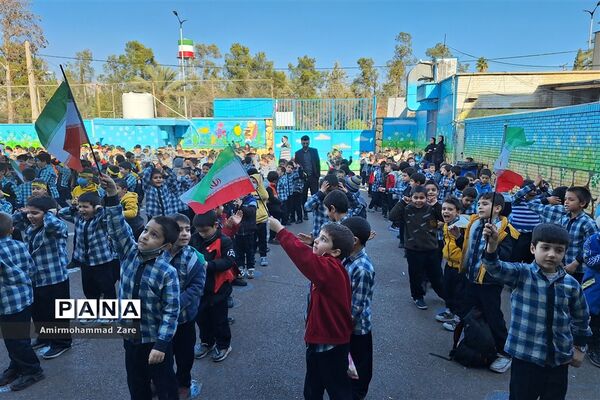 جشن میلاد حضرت زهرا(س) در دبستان های ناحیه 3 شیراز