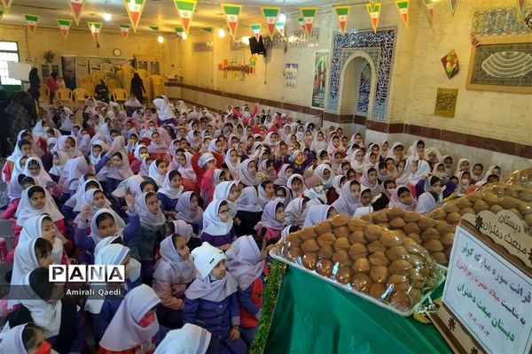 جشن میلاد حضرت زهرا(س) در دبستان های ناحیه 3 شیراز