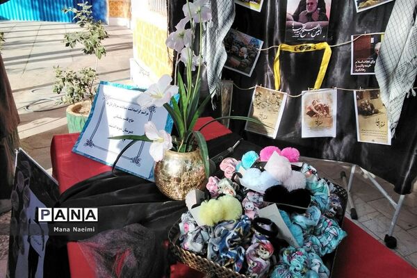 گرامیداشت مراسم شهادت سردار دلها در دبیرستان نمونه دولتی اندیشه  کاشمر