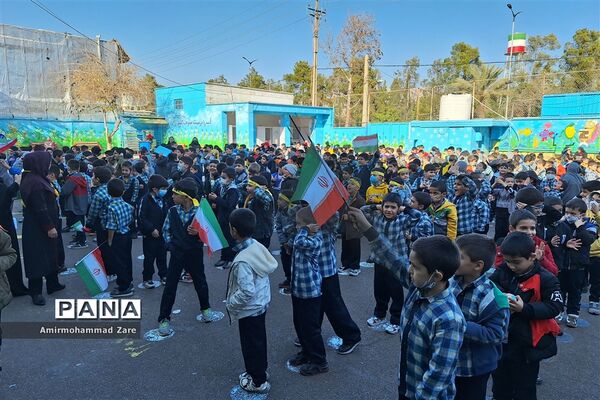بزرگداشت سالروز شهادت سردار دلها در دبستان مبعث ناحیه 3 شیراز