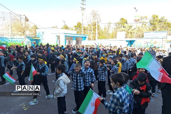بزرگداشت سالروز شهادت سردار دلها در دبستان مبعث ناحیه 3 شیراز