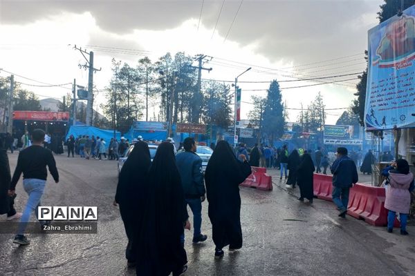 حال و هوای گلزار شهدای کرمان بعد از حادثه تروریستی