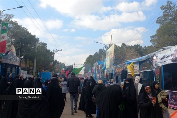 حال و هوای گلزار شهدای کرمان بعد از حادثه تروریستی