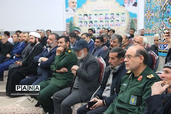 گرامیداشت سالگرد شهید حاج قاسم سلیمانی و یادواره شهدای دهستان فراغه  ابرکوه
