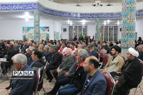 گرامیداشت سالگرد شهید حاج قاسم سلیمانی و یادواره شهدای دهستان فراغه  ابرکوه