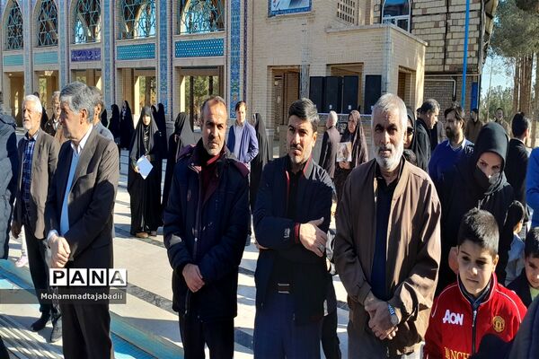 راهپیمایی محکومیت اقدام تروریستی کرمان در شهرستان سبزوار