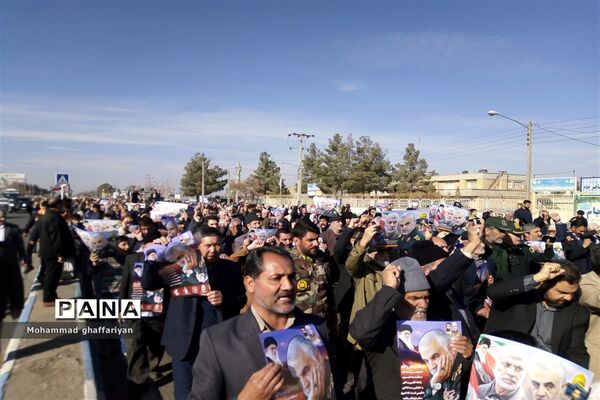 محکومیت حادثه تروریستی کرمان در شهرستان تربت‌جام