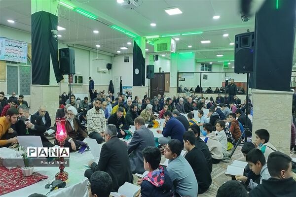 محفل انس با قرآن در مسجد حضرت ابوالفضل شهرستان ملارد
