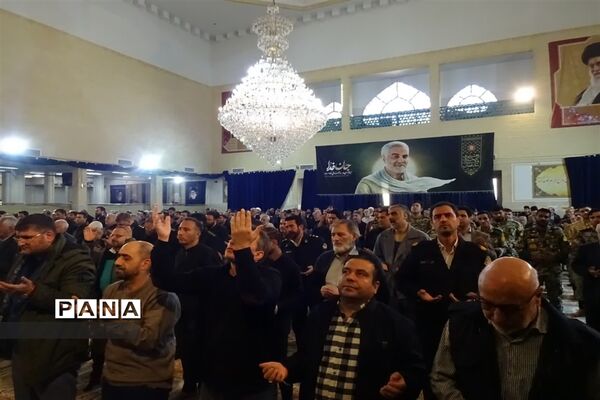برگزاری نماز جمعه و محکوم کردن جنایت تروریستی کرمان در مصلی پرند