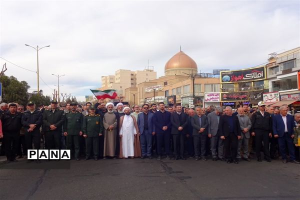 برگزاری نماز جمعه و محکوم کردن جنایت تروریستی کرمان در مصلی پرند