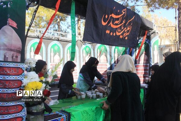 حال و هوای مدرسه نظریان کرمان در فراق شهیده فاطمه زهرا سلطانی نژاد