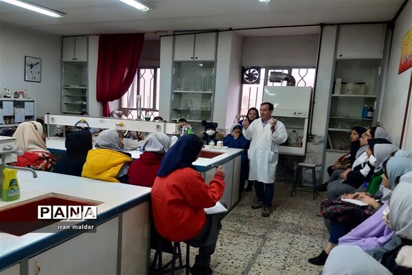 بازدید علمی دانش آموزان دبستان لطیفه از پژوهش سرای رازی ناحیه ۷