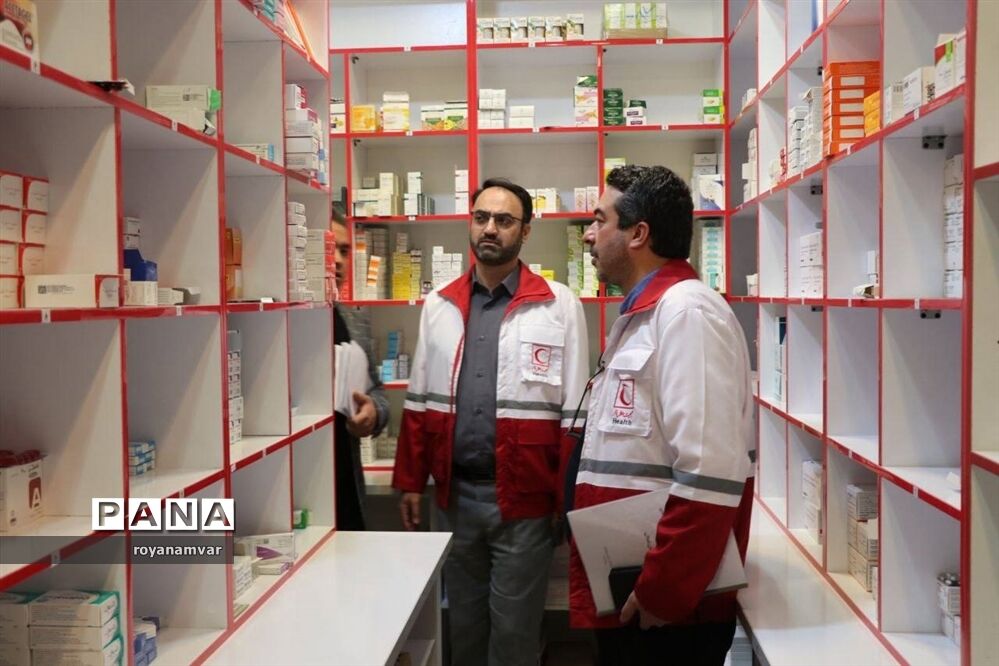 سفرمعاونت بهداشت، درمان وتوانبخشی جمعیت هلال جمهوری اسلامی ایران به خراسان شمالی